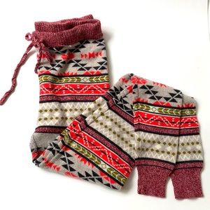 American Eagle | Aztec Print Sweater Joggers